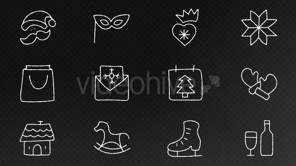 Hand Drawn Christmas Pack 2 Videohive 15702443 Motion Graphics Image 2