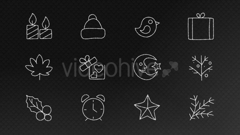 Hand Drawn Christmas Pack 2 Videohive 15702443 Motion Graphics Image 3