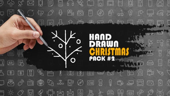 Hand Drawn Christmas Pack 2 - Download Videohive 15702443