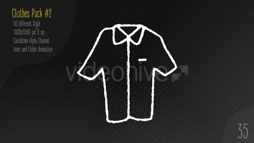 Hand Drawn Clothes Pack 2 Videohive 15711271 Motion Graphics Image 10