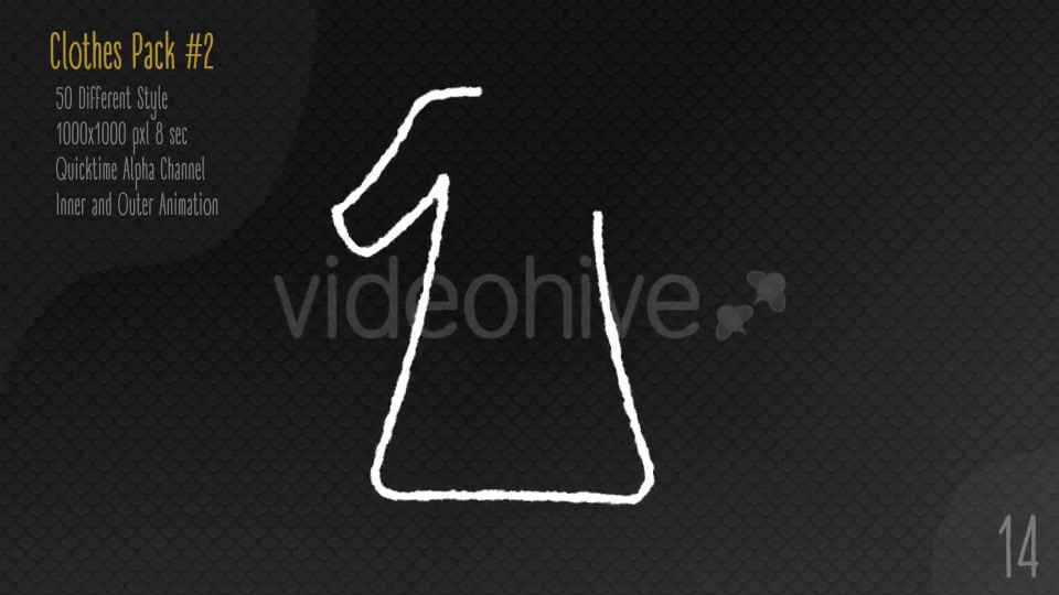 Hand Drawn Clothes Pack 2 Videohive 15711271 Motion Graphics Image 6
