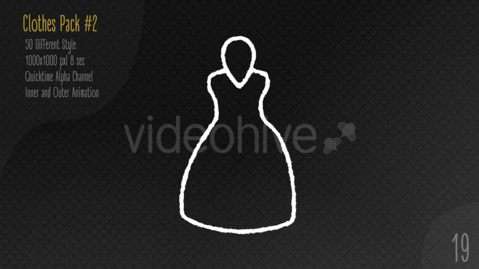 Hand Drawn Clothes Pack 2 Videohive 15711271 Motion Graphics Image 7