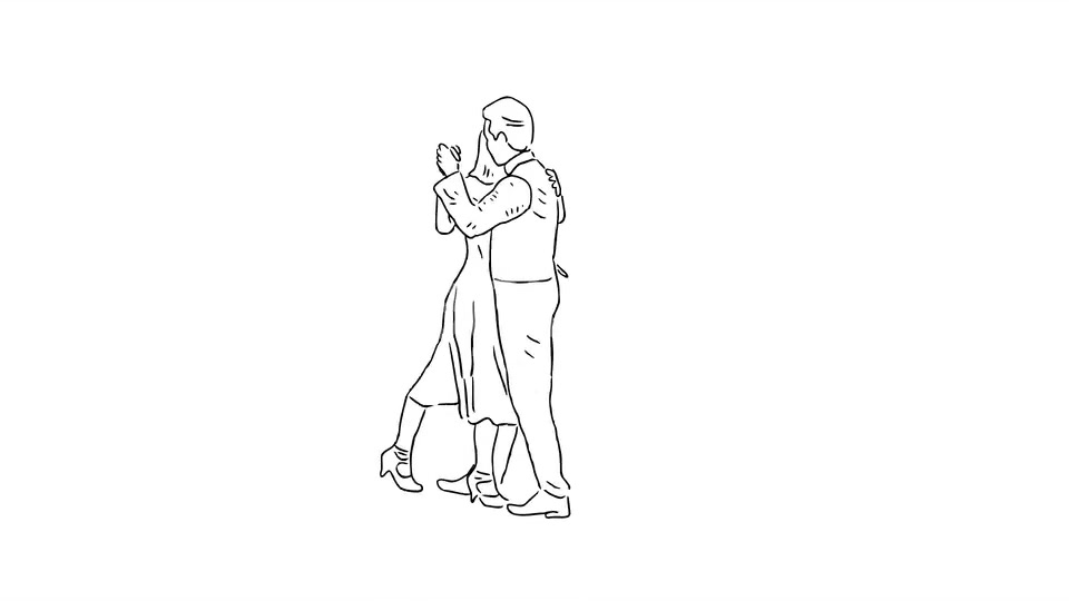 Hand Drawn Dancing Couple on Transparent Background Videohive 24578141 Motion Graphics Image 11