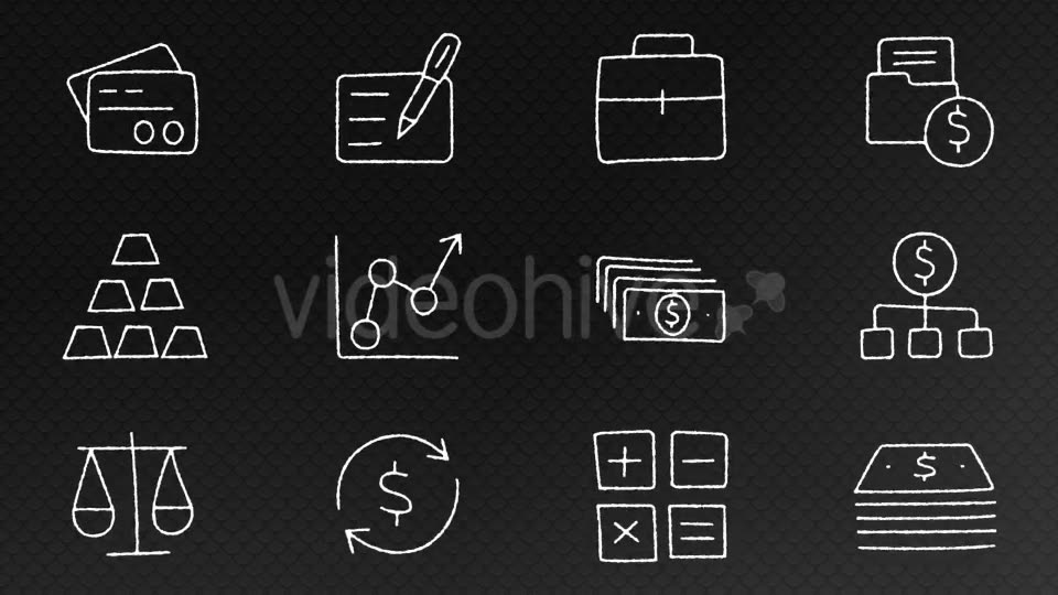Hand Drawn Finance Pack 1 Videohive 15762072 Motion Graphics Image 2