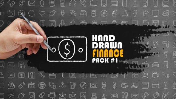Hand Drawn Finance Pack 1 - 15762072 Download Videohive
