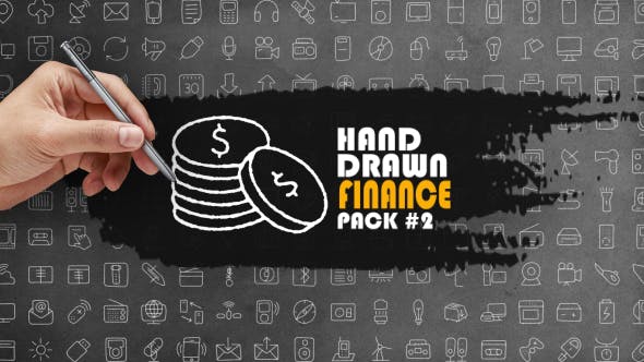 Hand Drawn Finance Pack 2 - Videohive Download 15762503