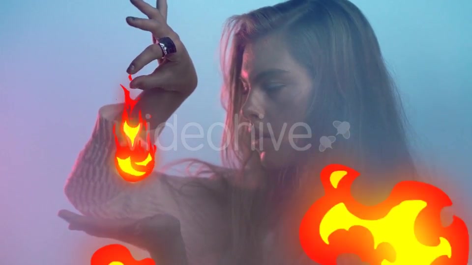 Hand Drawn FIRE Elements | Motion Graphics Pack Videohive 21283330 Motion Graphics Image 4