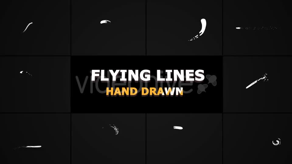 Hand Drawn Flying Lines | Motion Graphics Pack Videohive 21283259 Motion Graphics Image 2