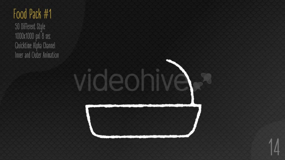 Hand Drawn Food Pack 1 Videohive 15763005 Motion Graphics Image 6