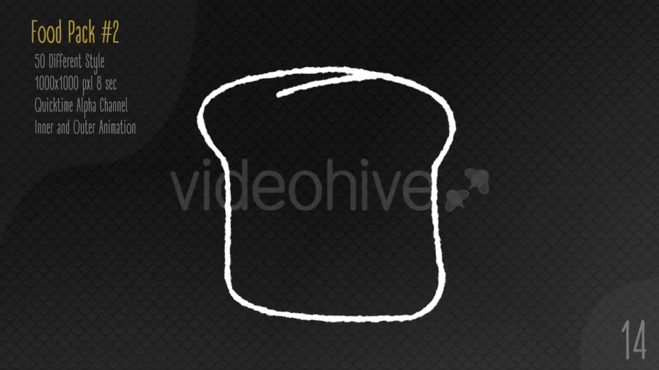Hand Drawn Food Pack 2 Videohive 15763384 Motion Graphics Image 6