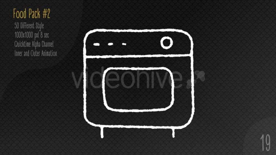 Hand Drawn Food Pack 2 Videohive 15763384 Motion Graphics Image 7