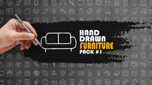 Hand Drawn Furniture Pack 1 - 15823051 Download Videohive