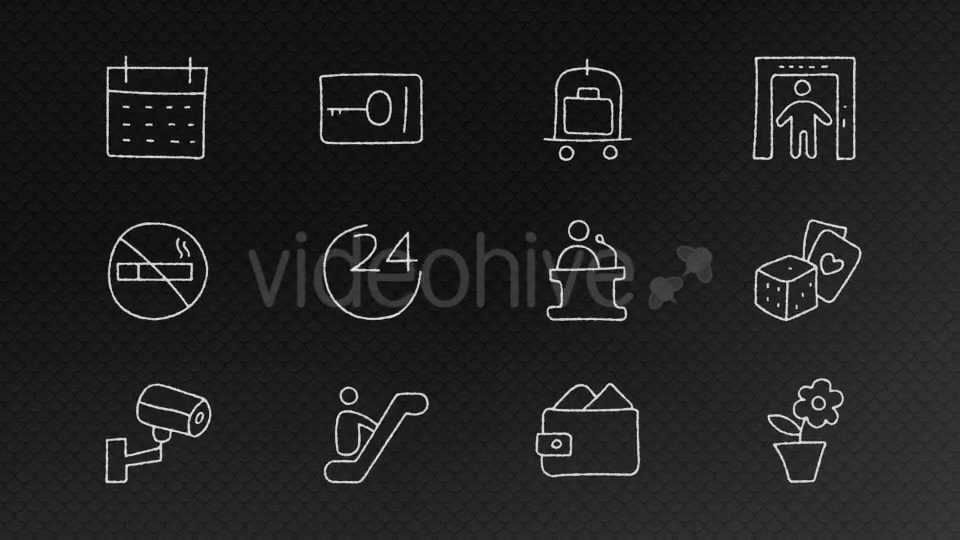 Hand Drawn Hotel Pack 1 Videohive 15834947 Motion Graphics Image 3