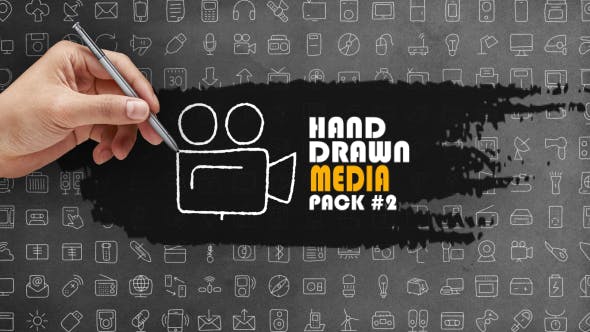 Hand Drawn Media Pack 2 - 15853839 Download Videohive