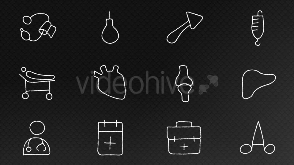 Hand Drawn Medical Pack 2 Videohive 15858116 Motion Graphics Image 2