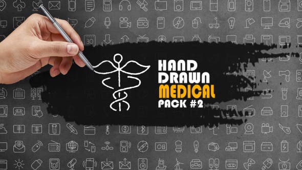 Hand Drawn Medical Pack 2 - Download 15858116 Videohive