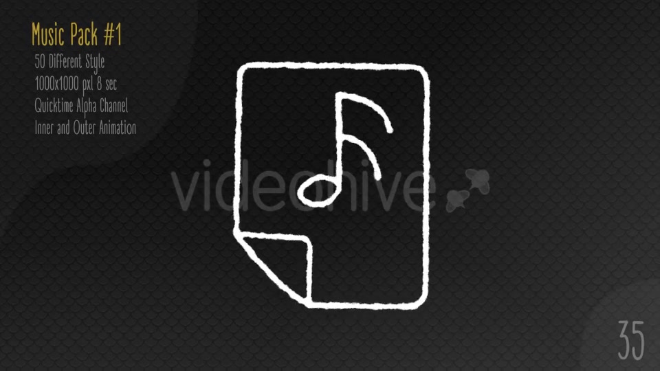 Hand Drawn Music Pack 1 Videohive 15858144 Motion Graphics Image 10