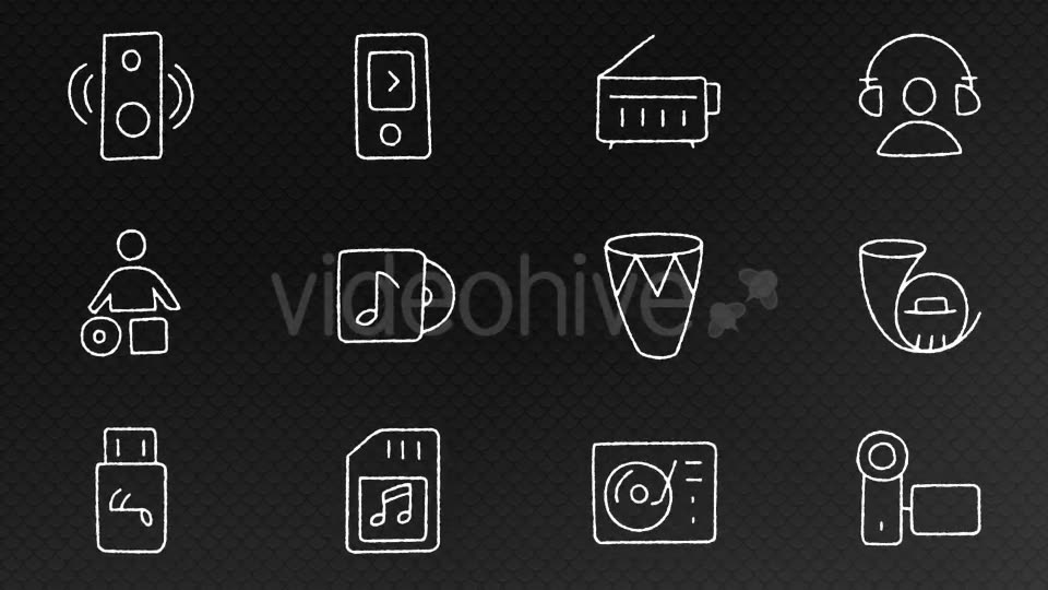 Hand Drawn Music Pack 2 Videohive 15858361 Motion Graphics Image 2