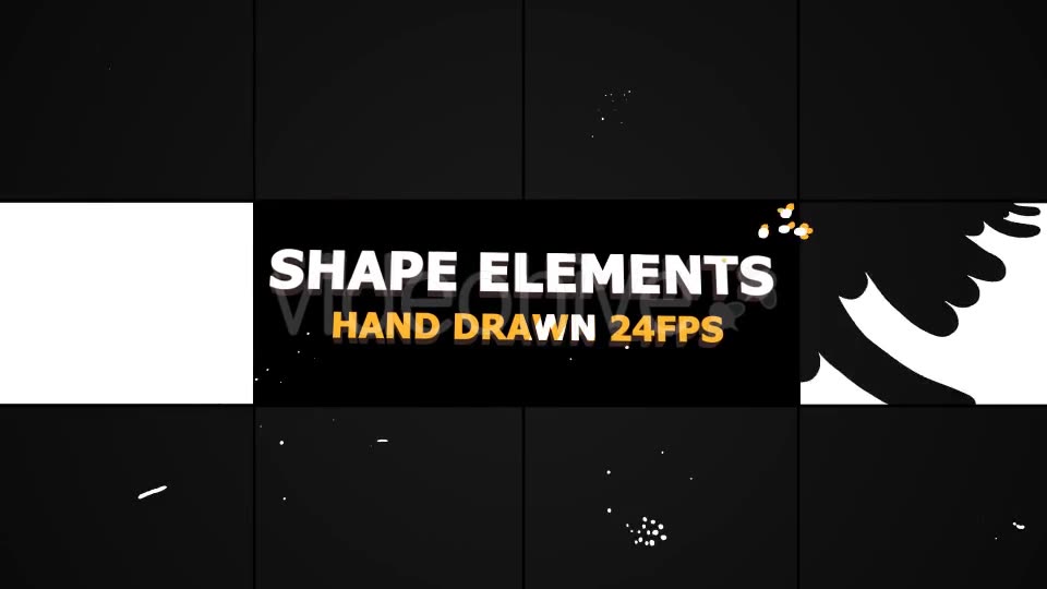 Hand Drawn Shape Elements And Transitions | Motion Graphics Pack Videohive 21136965 Motion Graphics Image 2