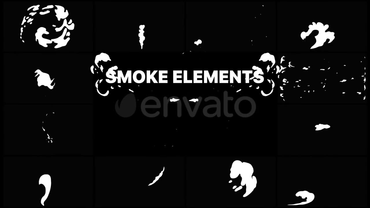 Hand Drawn Smoke Elements Videohive 21634324 Motion Graphics Image 2
