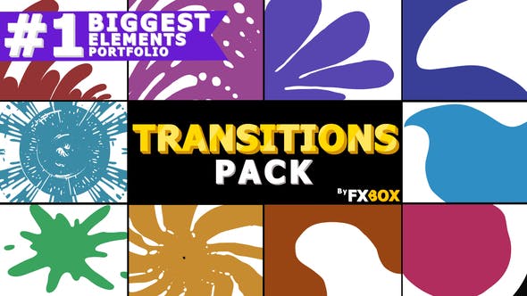 Hand Drawn Transitions | Motion Graphics Pack - 21306672 Videohive Download