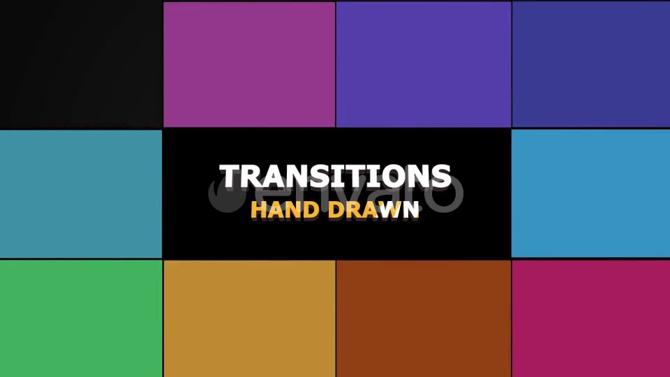Hand Drawn Transitions Pack Videohive 22668575 Motion Graphics Image 2