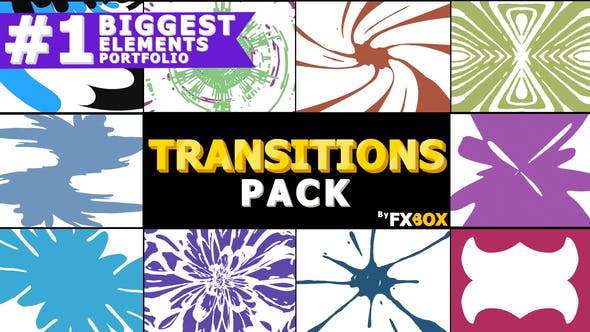 Hand Drawn Transitions Pack - 22668575 Download Videohive
