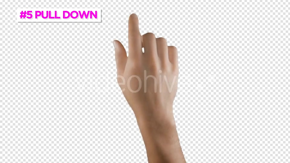 Hand Touch Screen Gestures  Videohive 11606723 Stock Footage Image 5