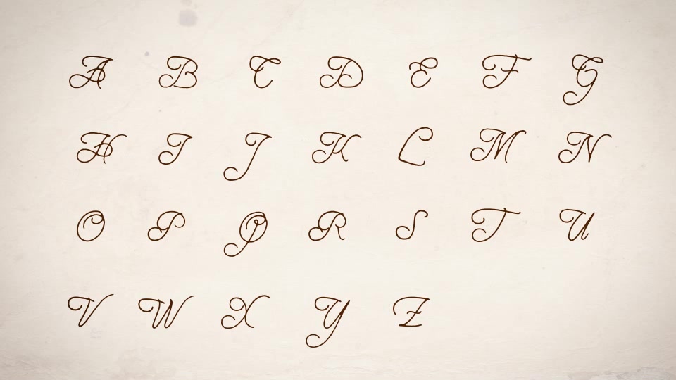 Handwriting Font Videohive 8263811 Motion Graphics Image 7