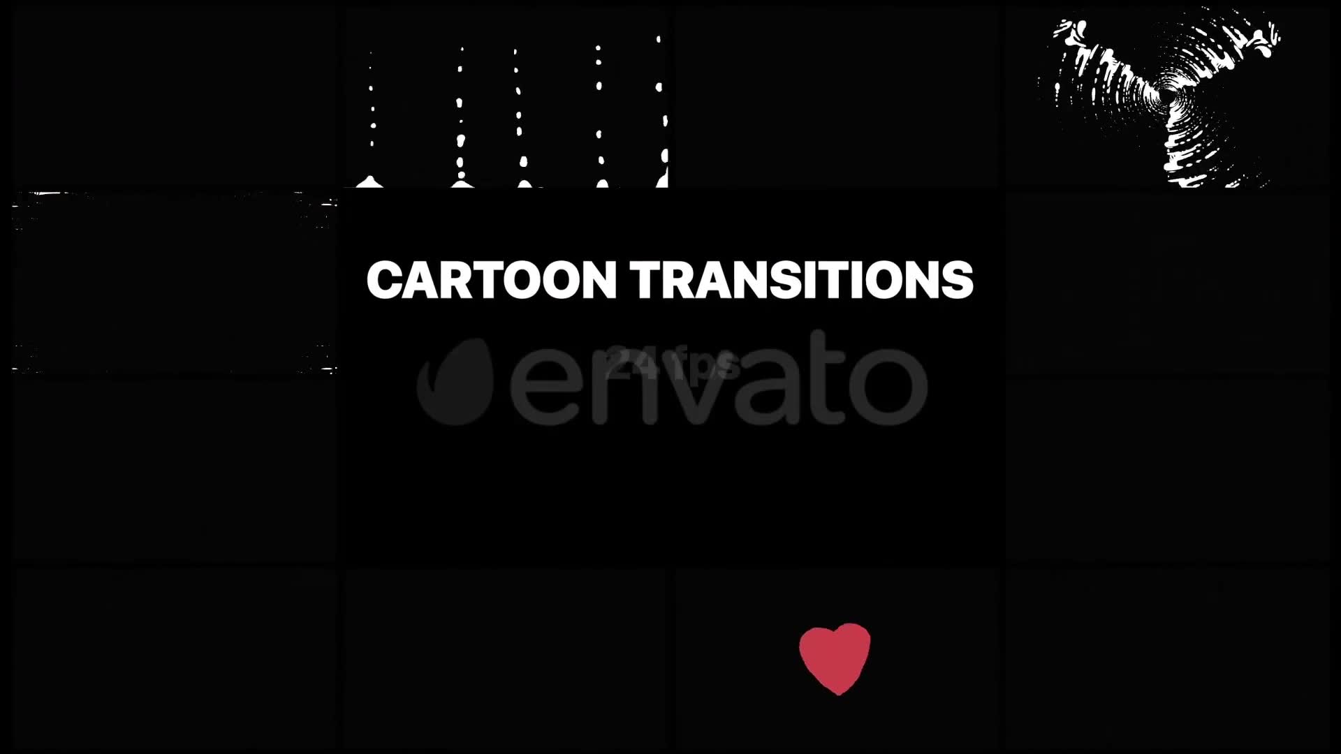 Handy Cartoon Transitions | Motion Graphics Pack Videohive 22231321 Motion Graphics Image 2
