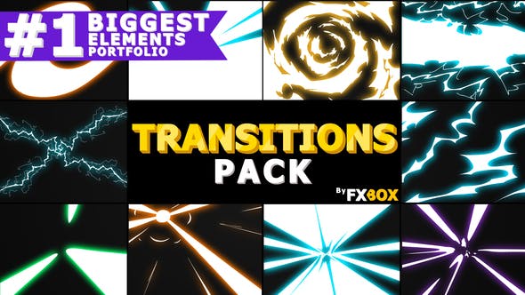 Handy Electric Transitions | Motion Graphics Pack - Videohive Download 21306861