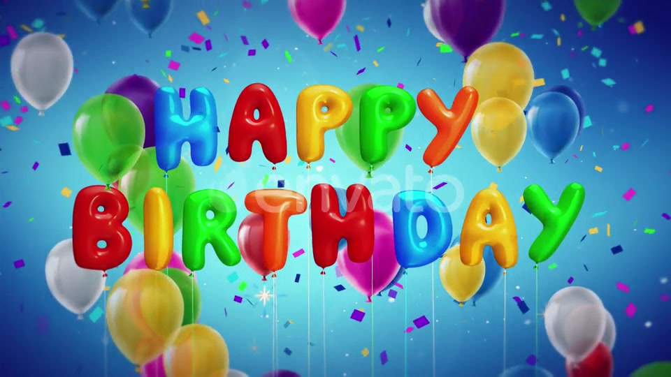 Happy Birthday Celebration Videohive 23026449 Motion Graphics Image 3