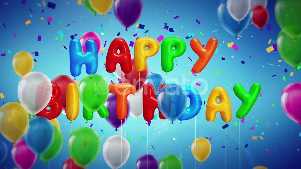 Happy Birthday Celebration Videohive 23026449 Motion Graphics Image 4