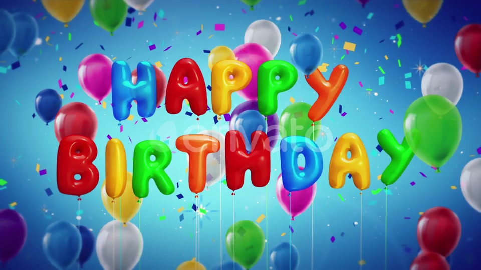 Happy Birthday Celebration Videohive 23026449 Motion Graphics Image 6