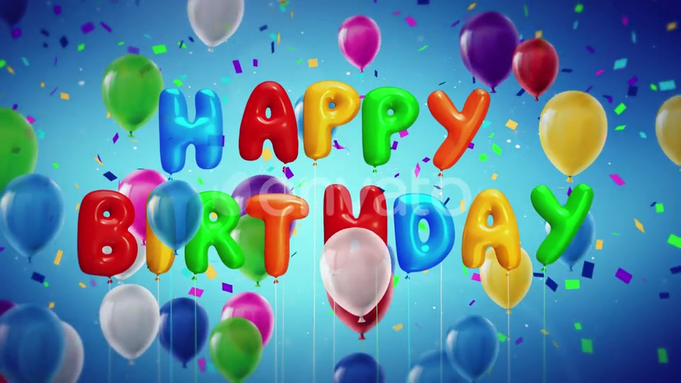 Happy Birthday Celebration Videohive 23026449 Motion Graphics Image 7