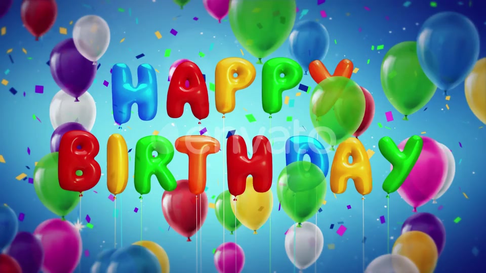 Happy Birthday Celebration Videohive 23026449 Motion Graphics Image 8