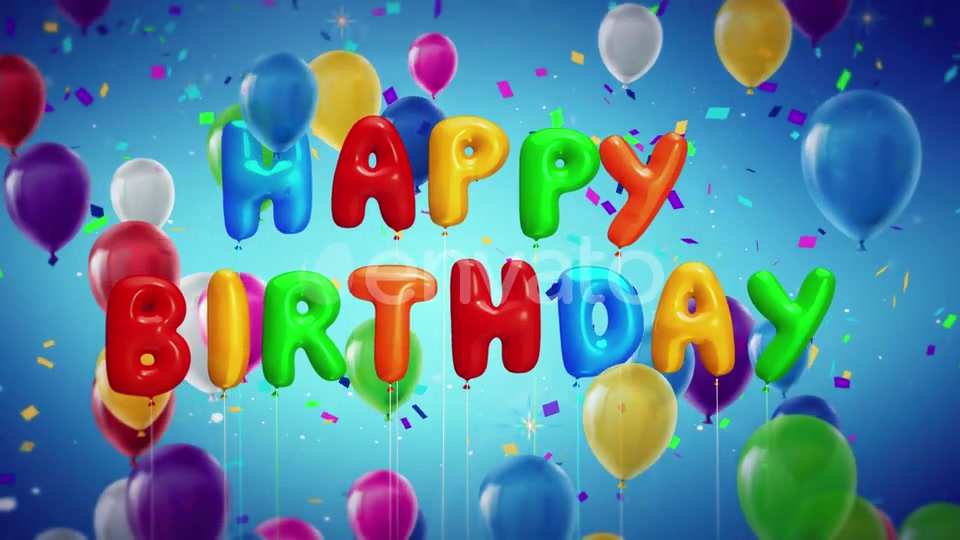 Happy Birthday Celebration Videohive 23026449 Motion Graphics Image 9