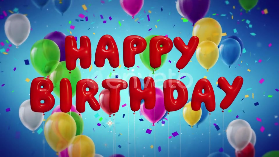 Happy Birthday Celebration Videohive 23075821 Motion Graphics Image 3