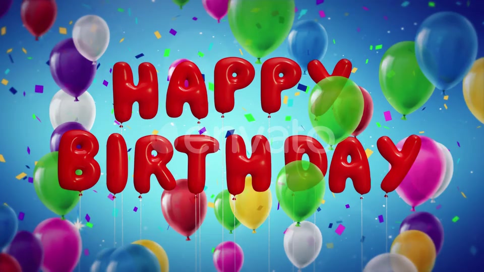 Happy Birthday Celebration Videohive 23075821 Motion Graphics Image 8