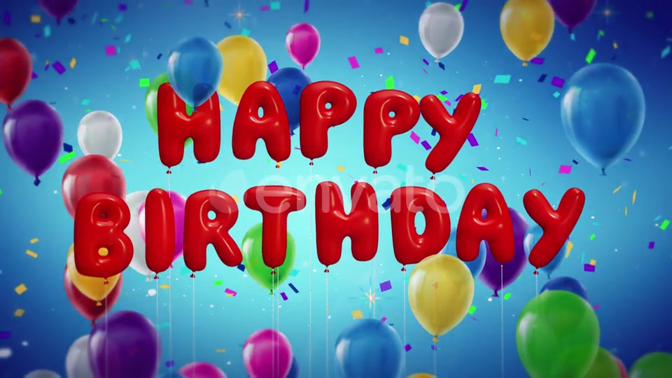 Happy Birthday Celebration Videohive 23075821 Motion Graphics Image 9