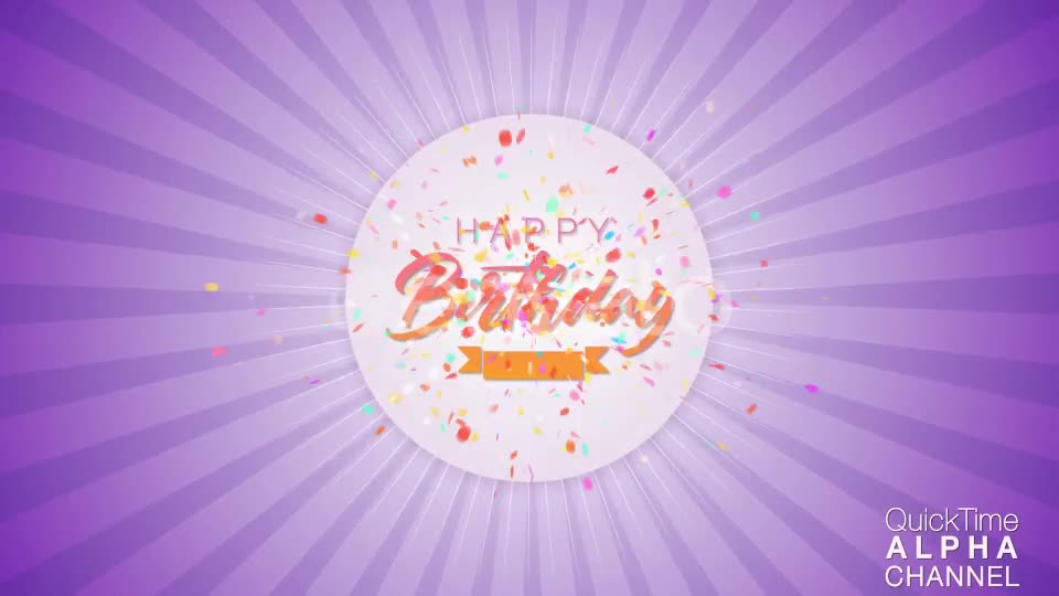 Happy Birthday Celebration Videohive 25813327 Motion Graphics Image 1
