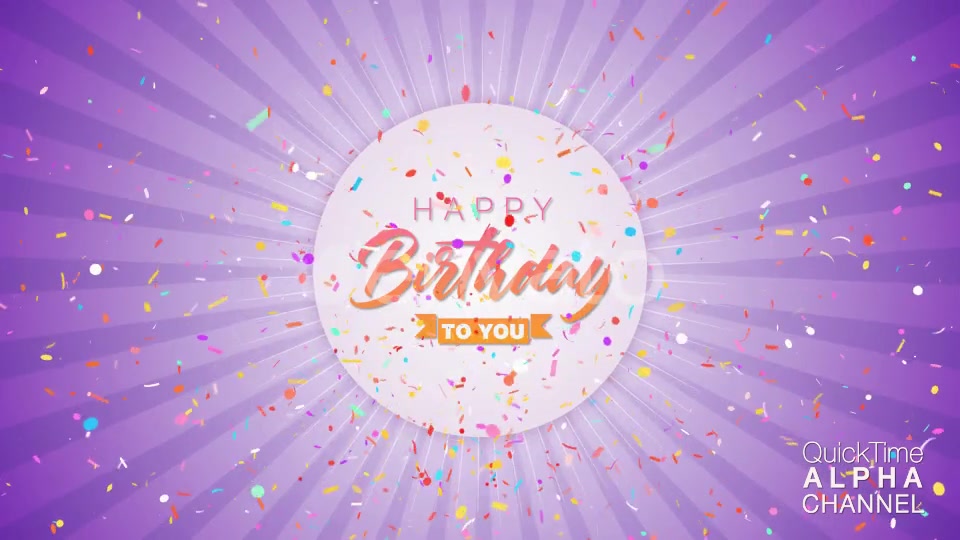 Happy Birthday Celebration Videohive 25813327 Motion Graphics Image 2