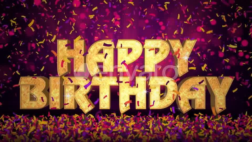 Happy Birthday Celebration Message Videohive 22959061 Motion Graphics Image 10