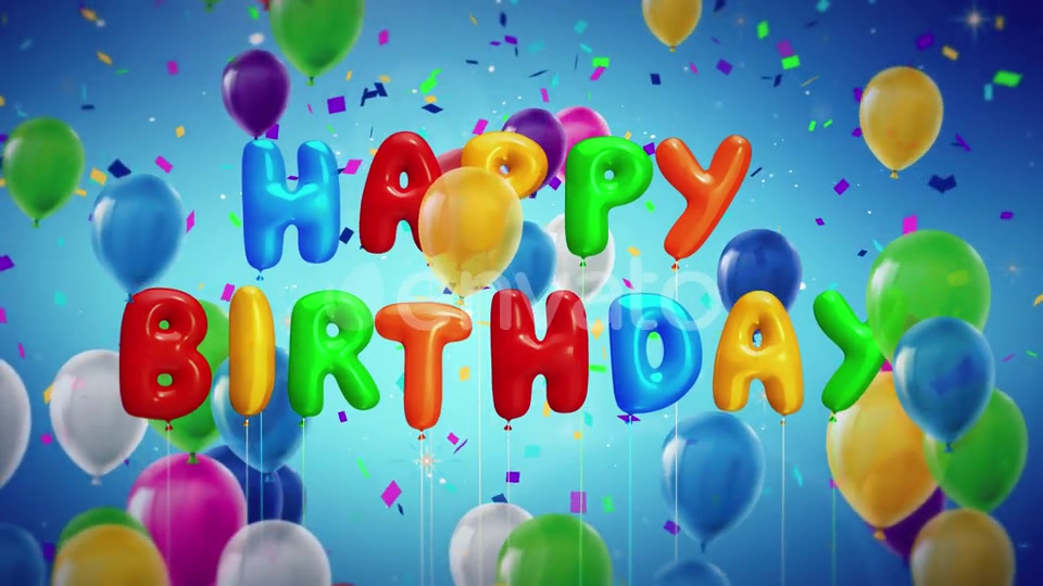 Happy Birthday Celebration Videohive 23143136 Motion Graphics Image 5