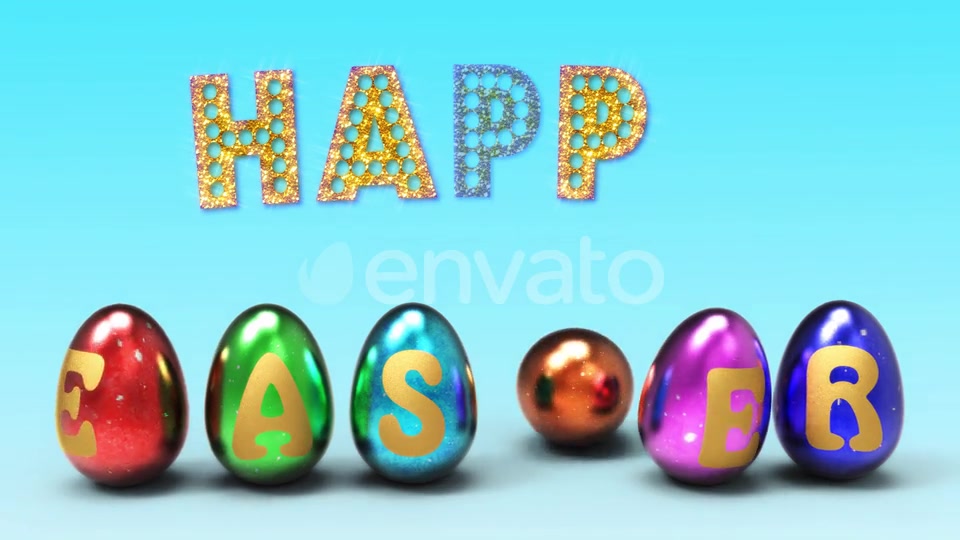 Happy Easter Egg Option B Videohive 22554214 Motion Graphics Image 7