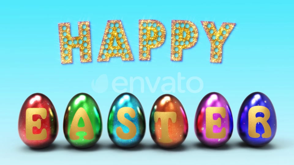 Happy Easter Egg Option B Videohive 22554214 Motion Graphics Image 9