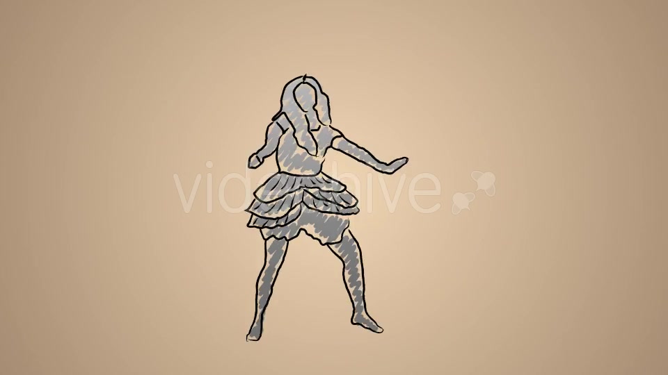 Happy Girl Dancing Videohive 20233391 Motion Graphics Image 5