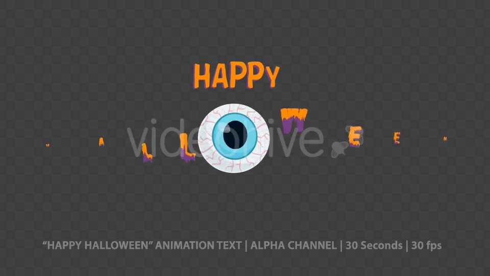 Happy Halloween Animation Text Videohive 20823747 Motion Graphics Image 5