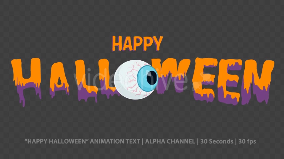 Happy Halloween Animation Text Videohive 20823747 Motion Graphics Image 6