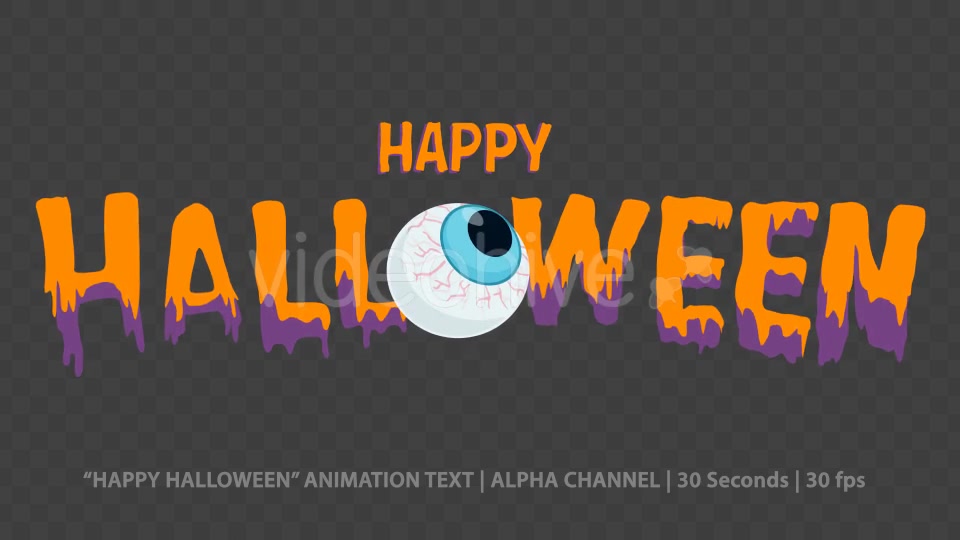 Happy Halloween Animation Text Videohive 20823747 Motion Graphics Image 7